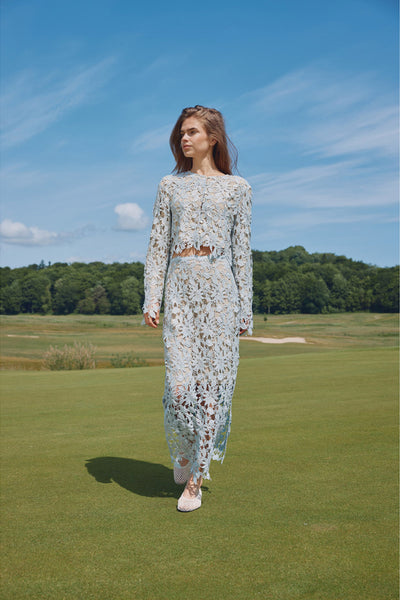 Pinangabbjoani Skirt Light Blue - BBW4936 Thumbnail