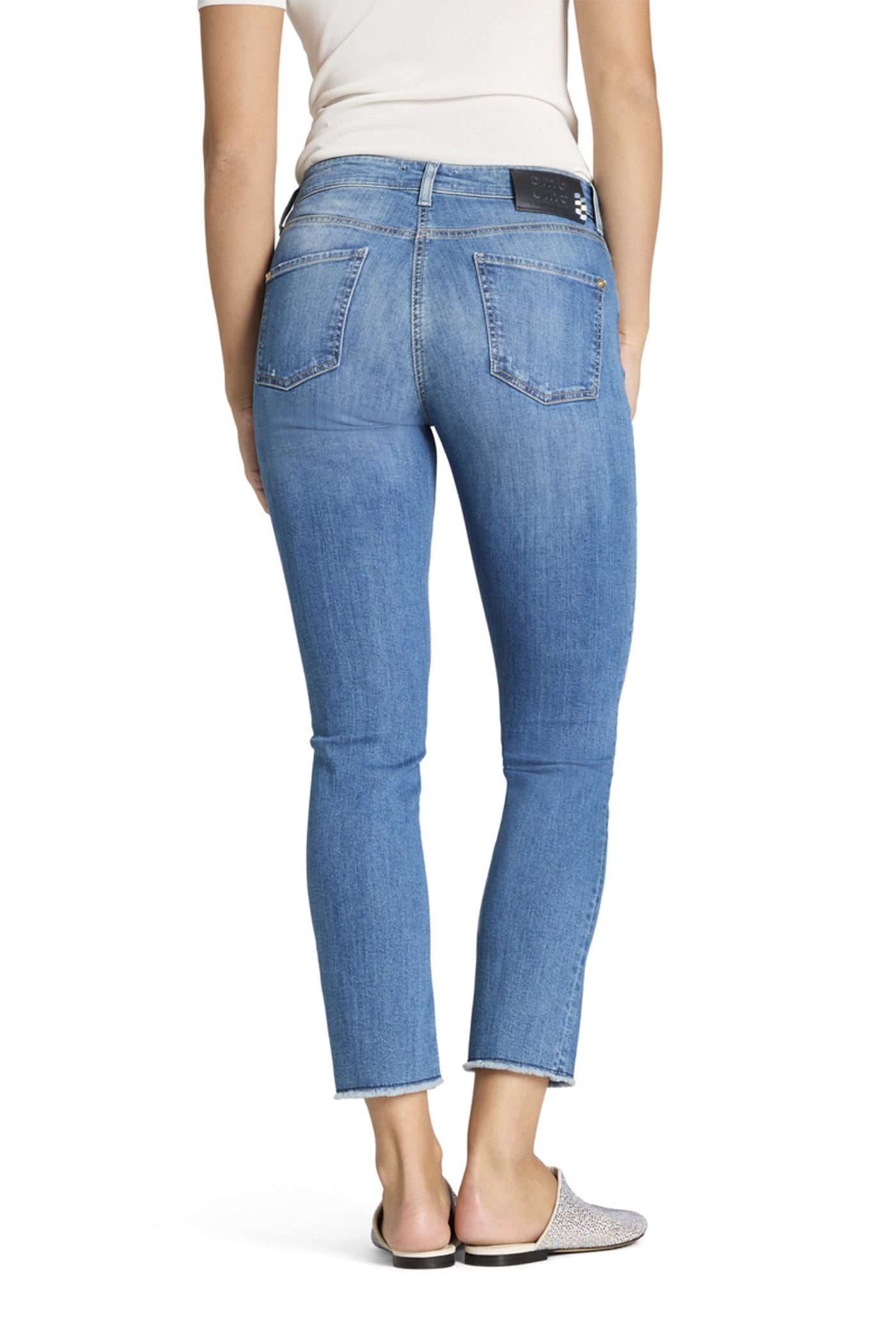 Piper Cropped Blue Denim - 0027 23 9182