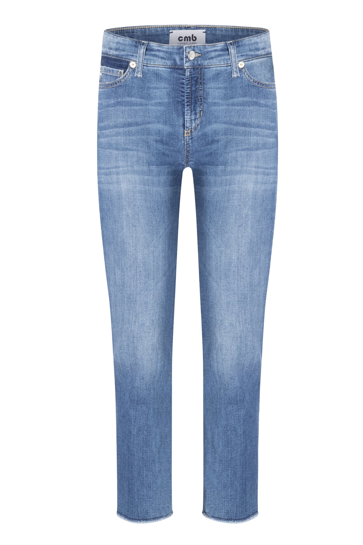 Piper Cropped Blue Denim - 0027 23 9182