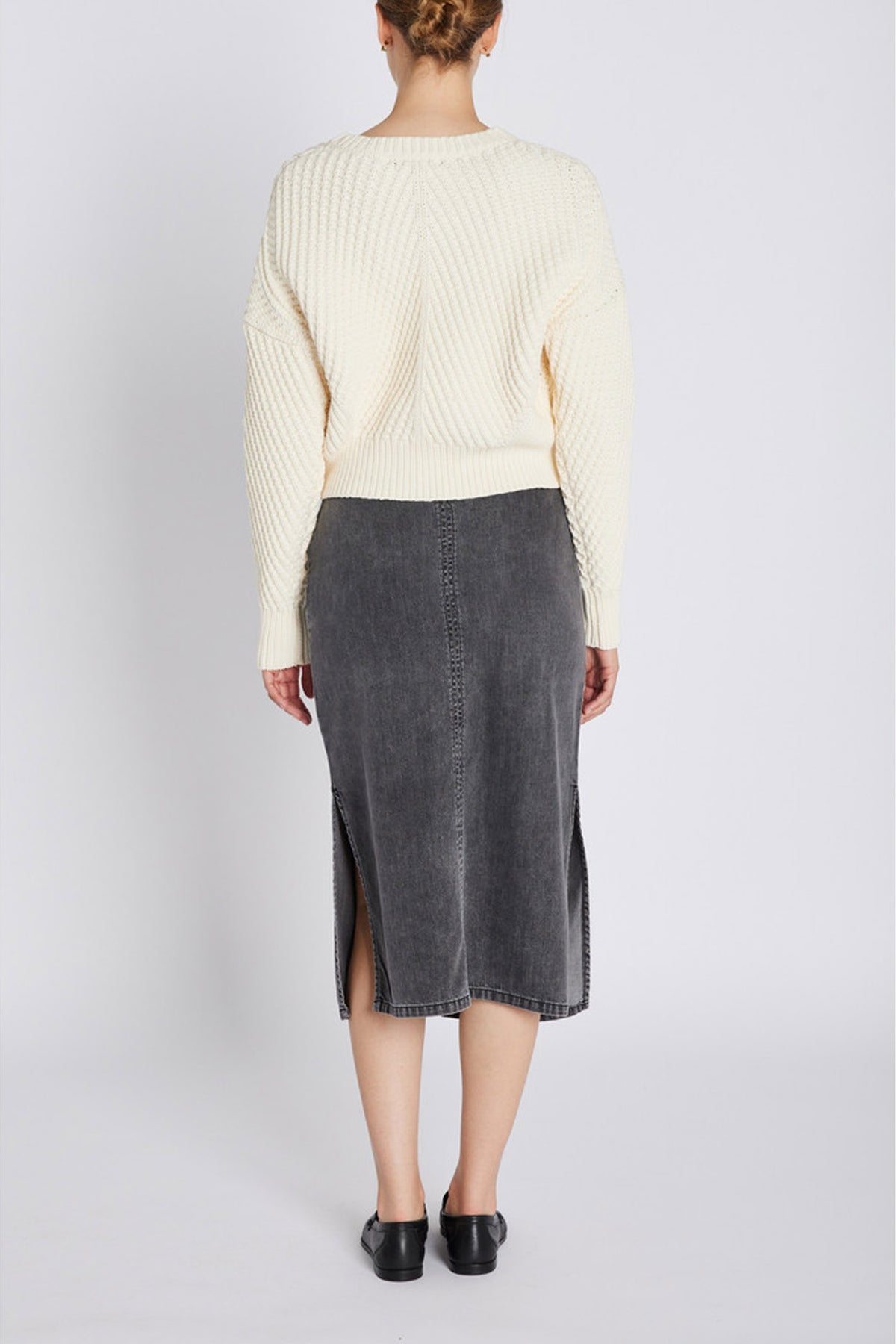 PlatieBBEmmi skirt Grey Denim - BBW4696