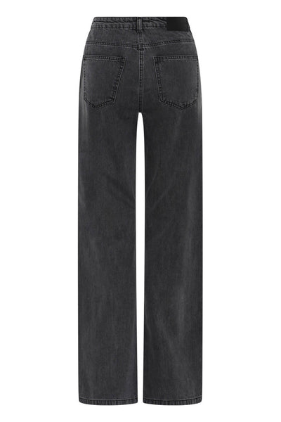PlatieBBLoose pants Grey Denim - BBW4694 Thumbnail