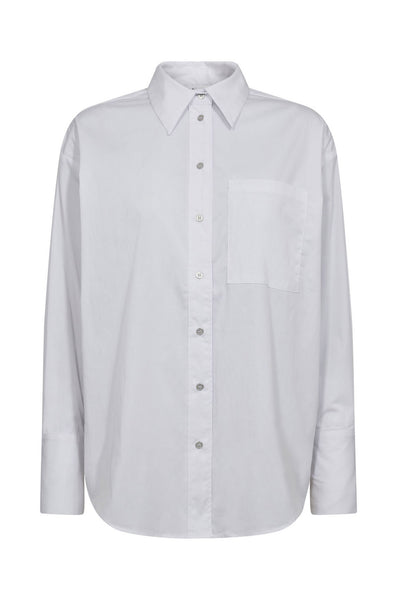 PoppyCC Cuff Shirt 4000-White - 35928 Thumbnail