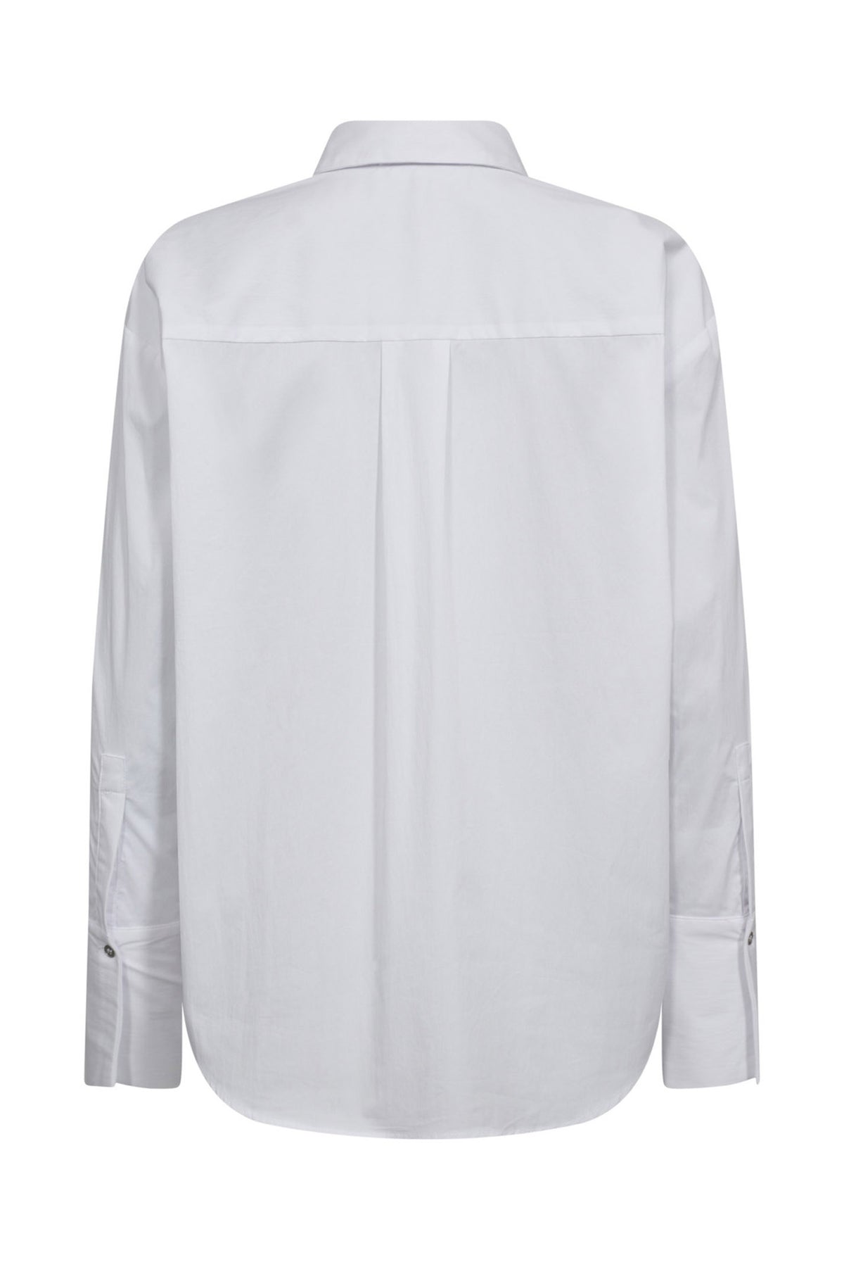 PoppyCC Cuff Shirt 4000-White - 35928