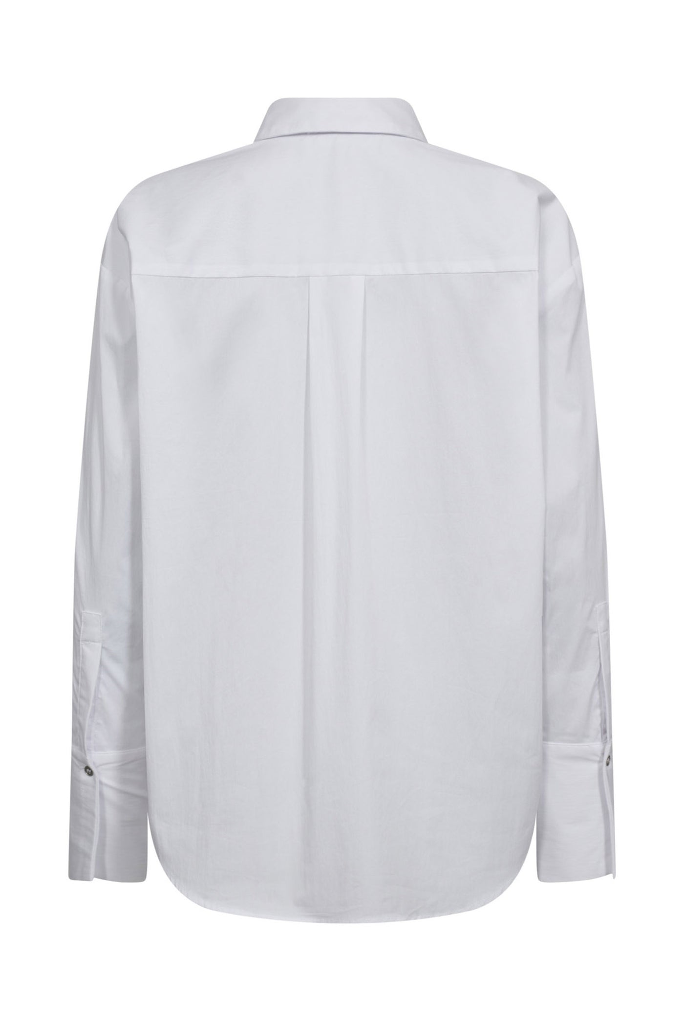 PoppyCC Cuff Shirt 4000-White - 35928