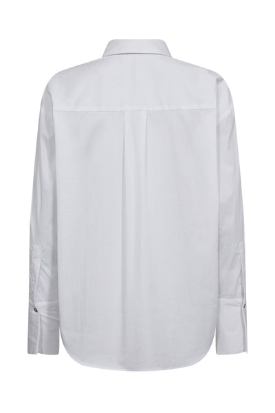 PoppyCC Cuff Shirt 4000-White - 35928 Thumbnail