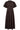PoppyCC Emb Pleat Dress 145-Dark Brown - 46031