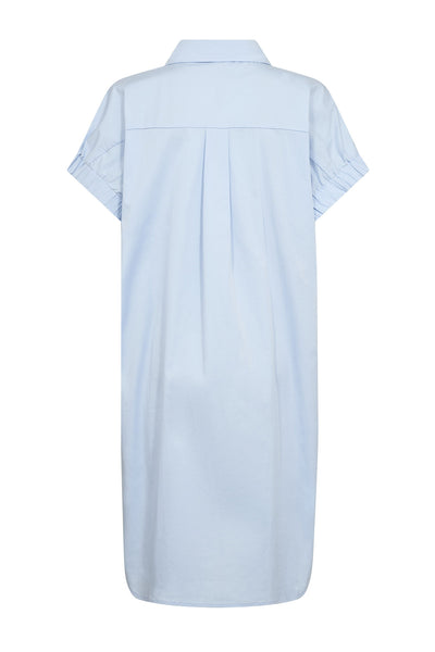 PoppyCC SS Shirtdress 40004-Pale Blue - 500407 Thumbnail