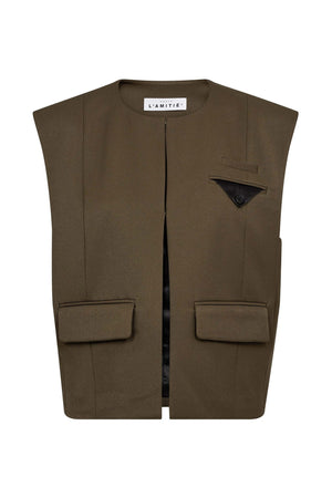 Premiere Box Waistcoat ARMY - HL10162