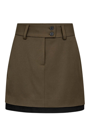 Premiere Crop Skirt ARMY - HL10711