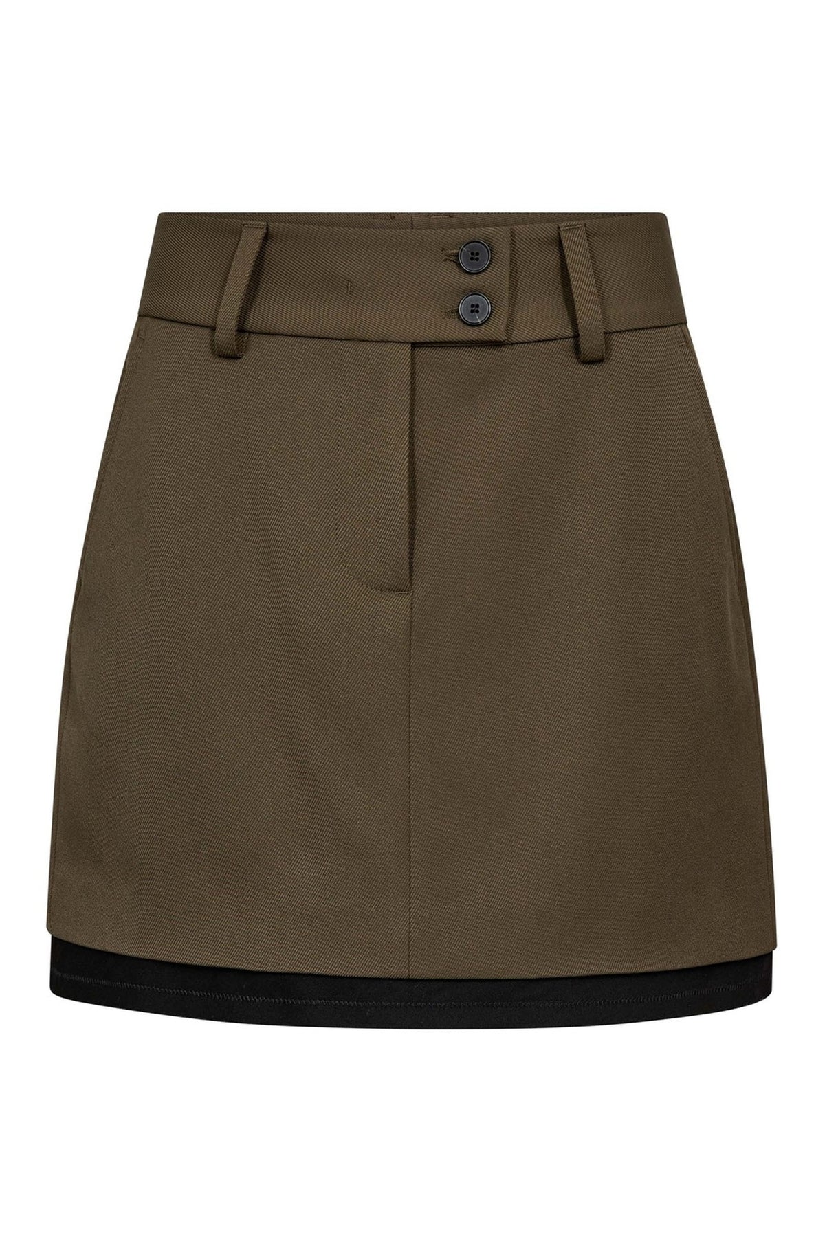 Premiere Crop Skirt ARMY - HL10711