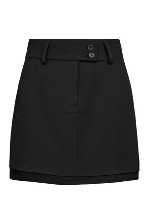 Premiere Crop Skirt Black - HL10711