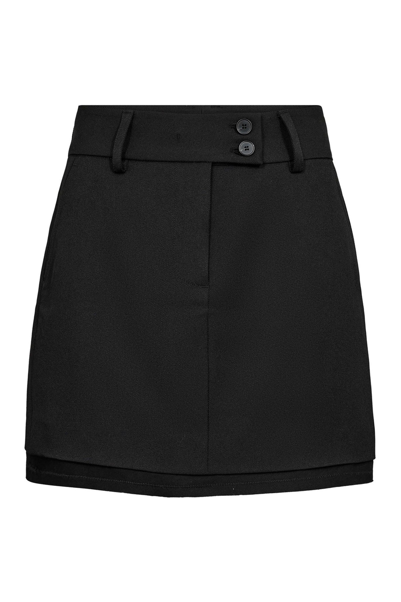 Premiere Crop Skirt Black - HL10711