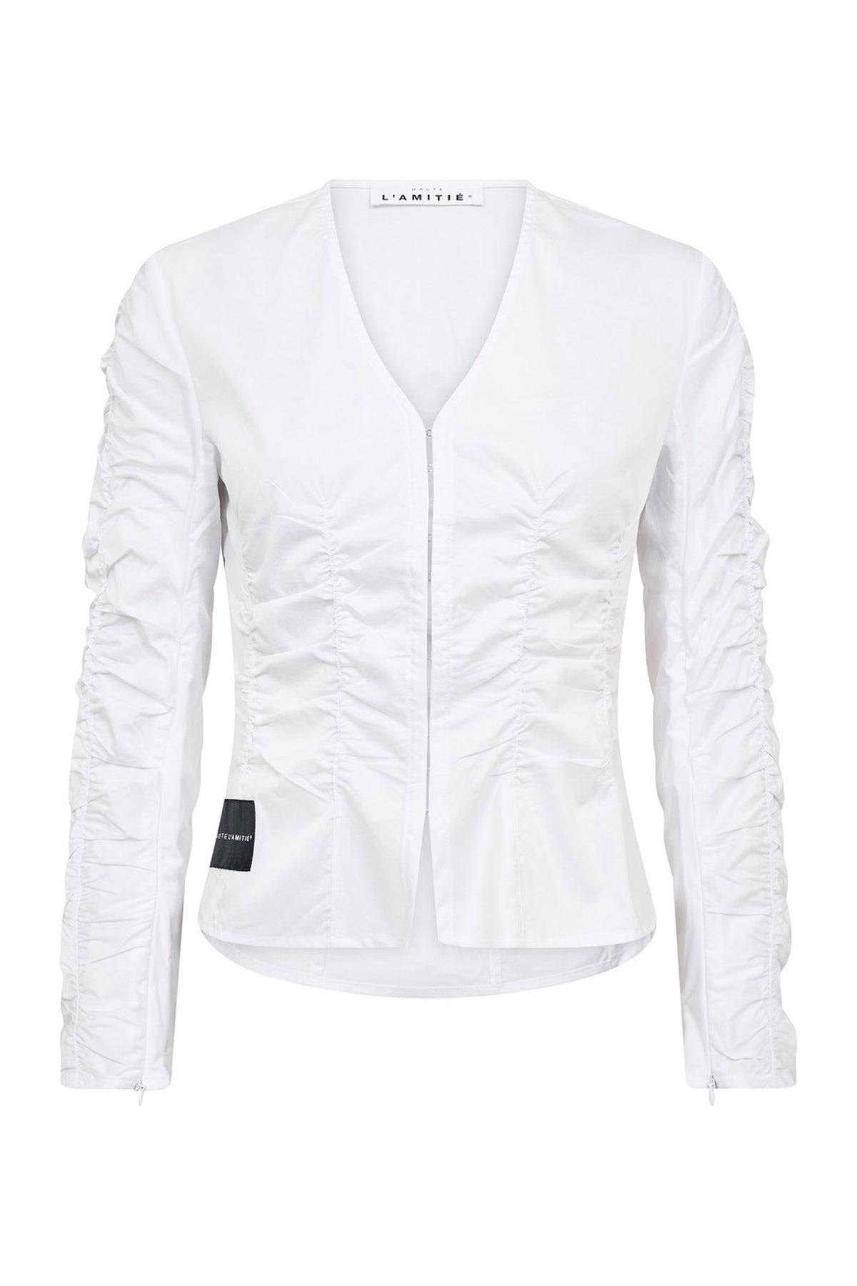 Pure Gather Shirt White - HL10511