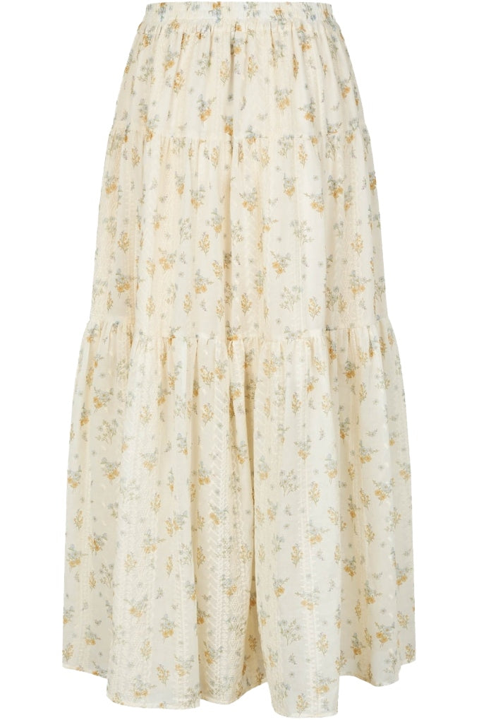 SunsetLL Maxi Skirt 02 02 Creme - 26114-2067