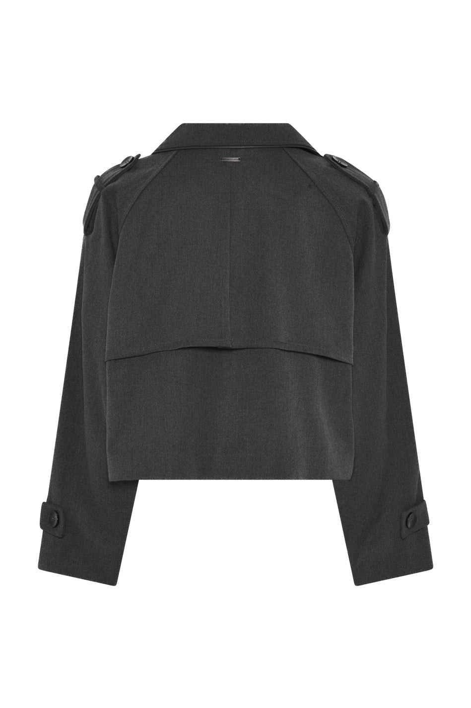 OncocaBBShort trenchcoat Grey - BBW5086