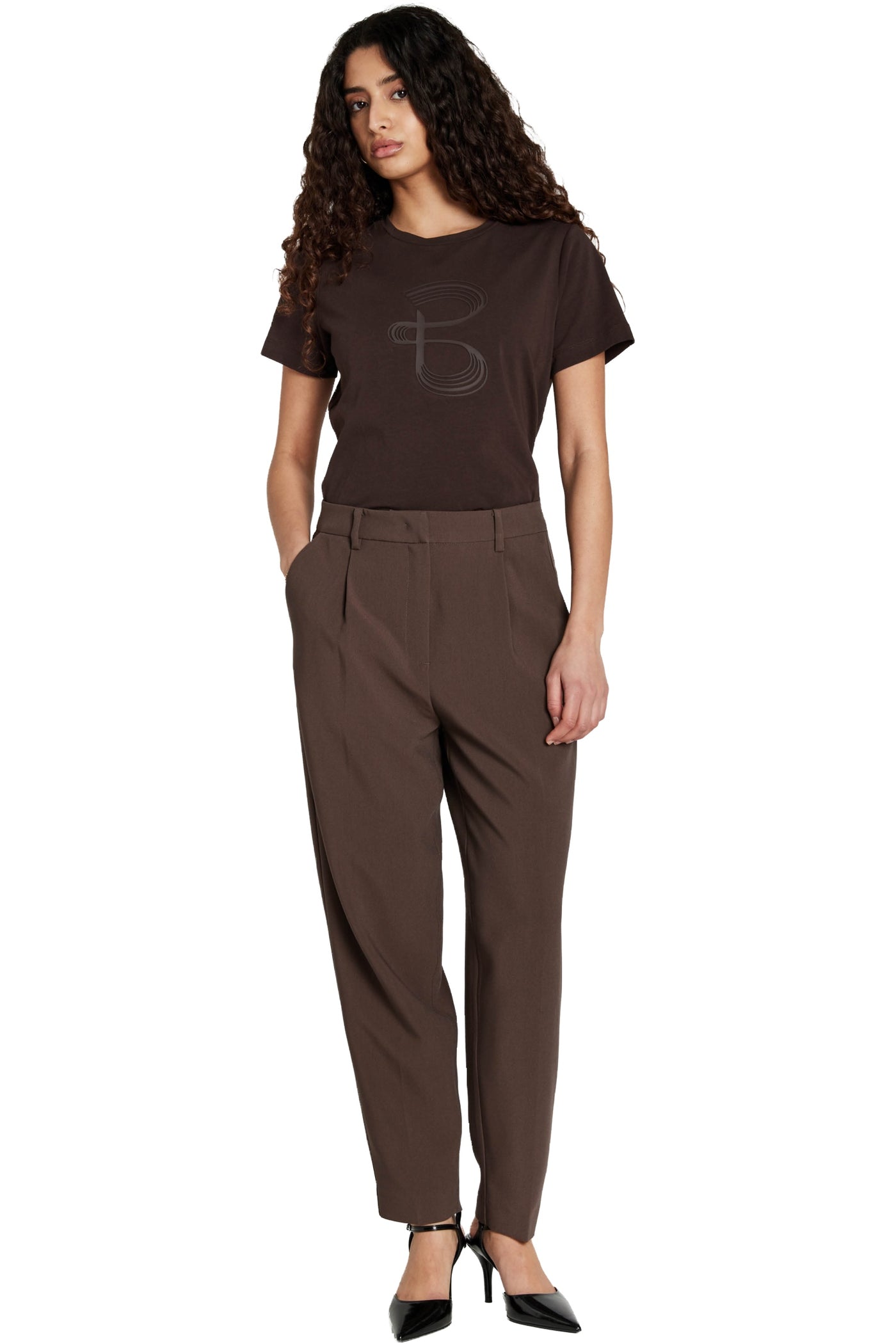 Cindysusbbdagny Pants CHESTNUT - BBW2393