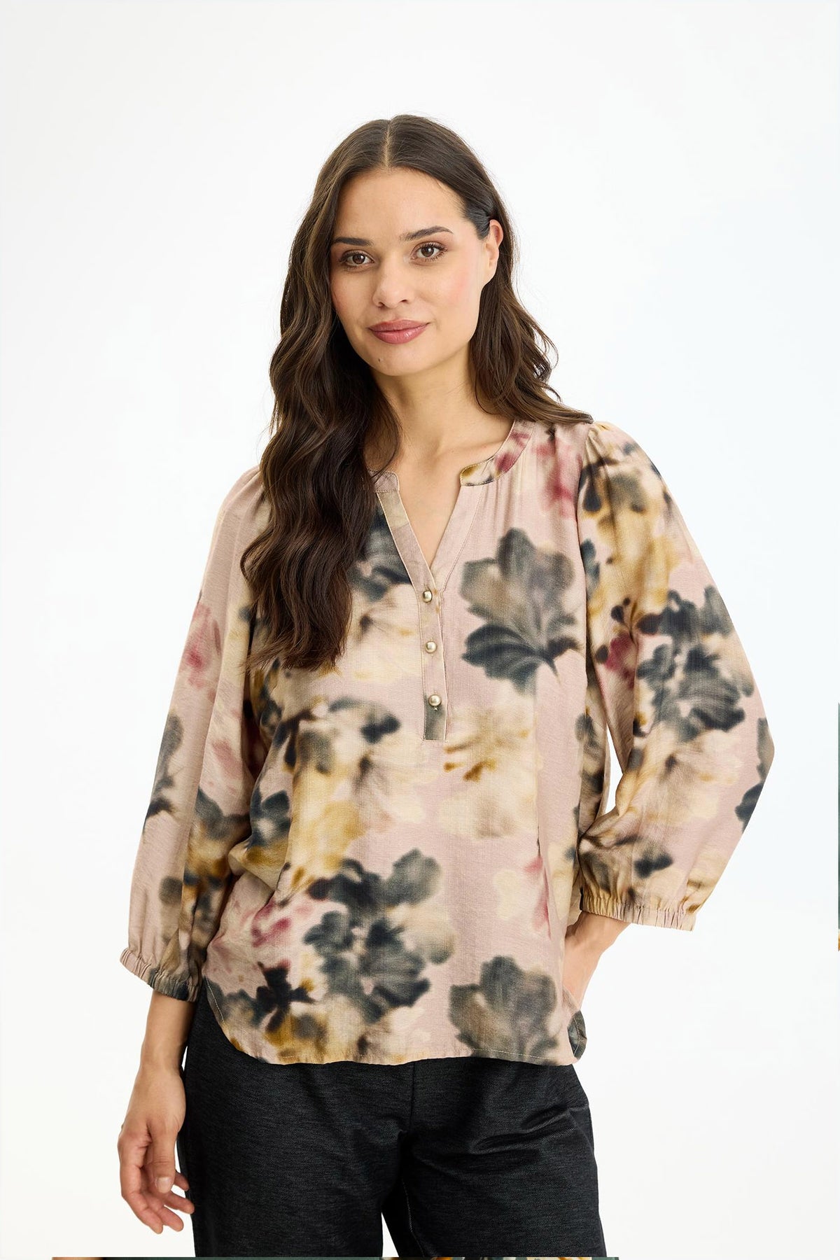 Quinn blouse Rose - 17219