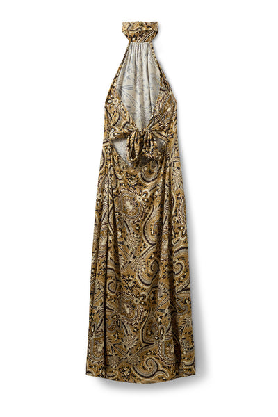 RAEDENSW PAISLEY PRINTED MAXI 7163 Bronze Mix Paisley - S262405 Thumbnail