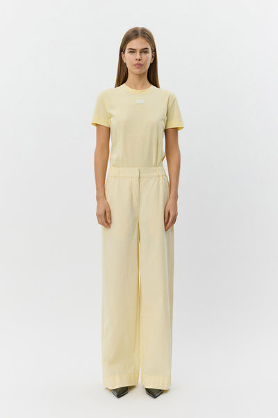 REINESW WIDE LEG TROUSERS 2026 Light yellow - S261310 Thumbnail