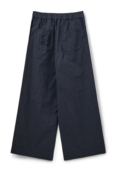 REINESW WIDE LEG TROUSERS 5113 Navy - SNOS741 Thumbnail