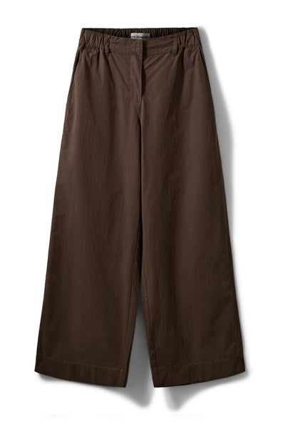 REINESW WIDE LEG TROUSERS 7052 Brown - SNOS741 Thumbnail