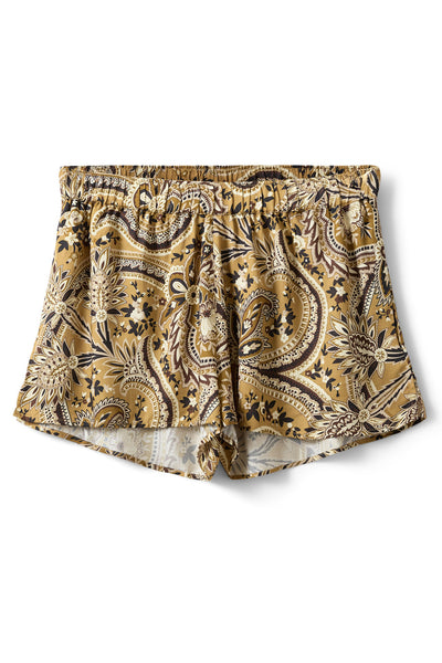 REMISW PAISLEY PRINTED SHORTS 7163 Bronze Mix Paisley - S262407 Thumbnail