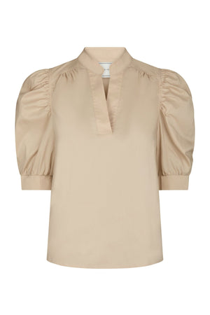 ROELLA POPLIN Dark Sand - 164283