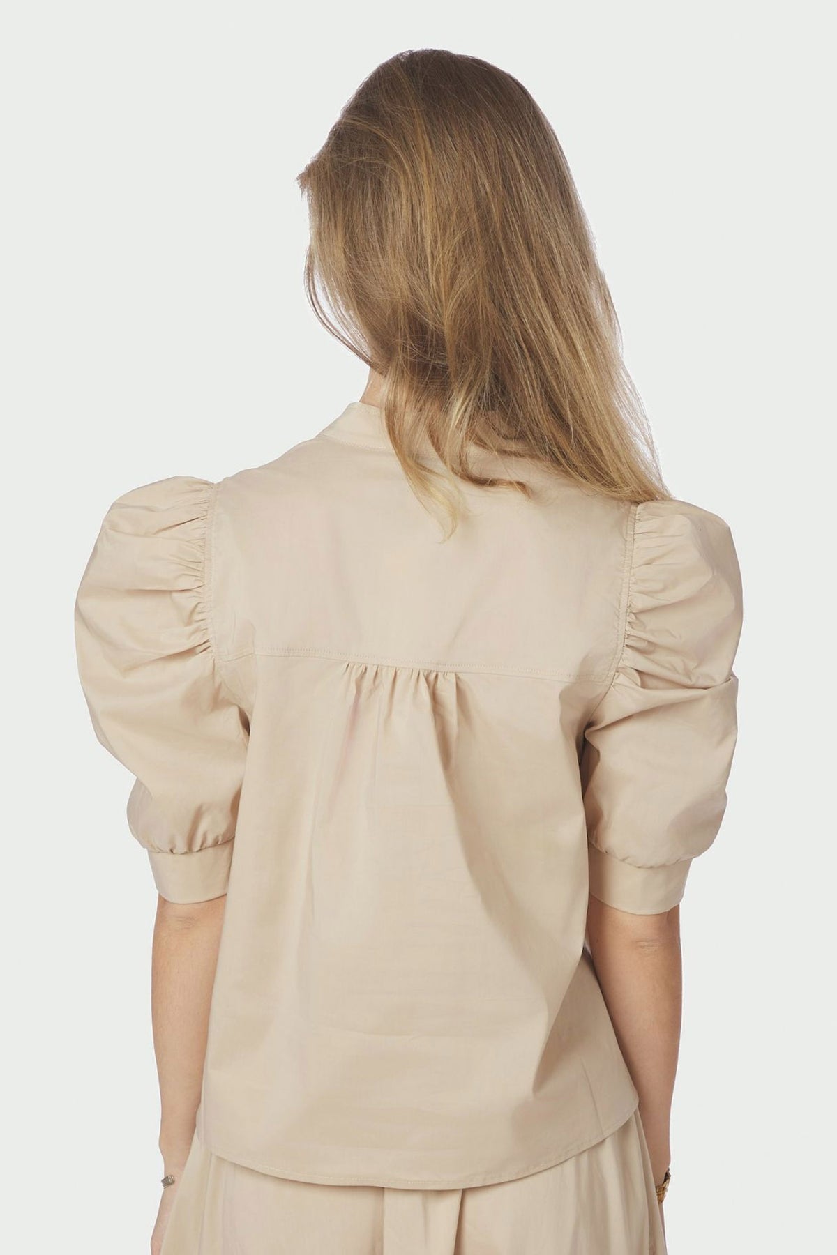 ROELLA POPLIN Dark Sand - 164283