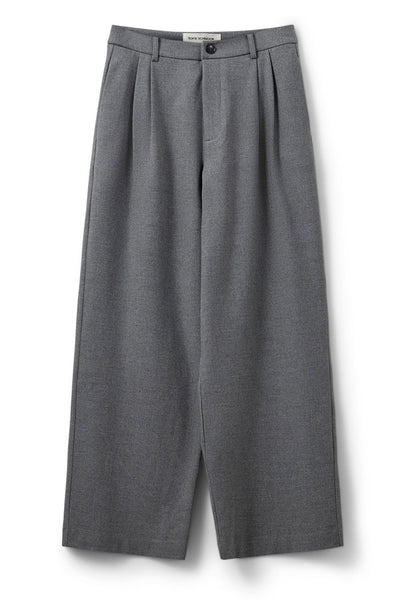 ROSALINDSW TROUSERS 8000 Grey Melange - S253186 Thumbnail
