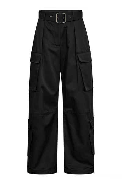 Rabi Cargo Pocket Pant Black - HL10705 Thumbnail
