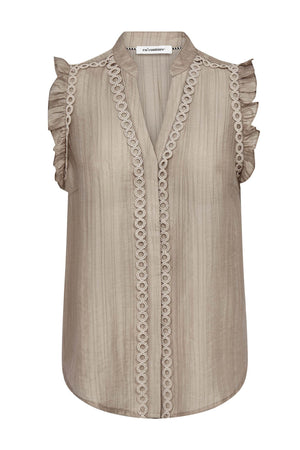 ReggieCC Frill Top 2006-Taupe - 45120