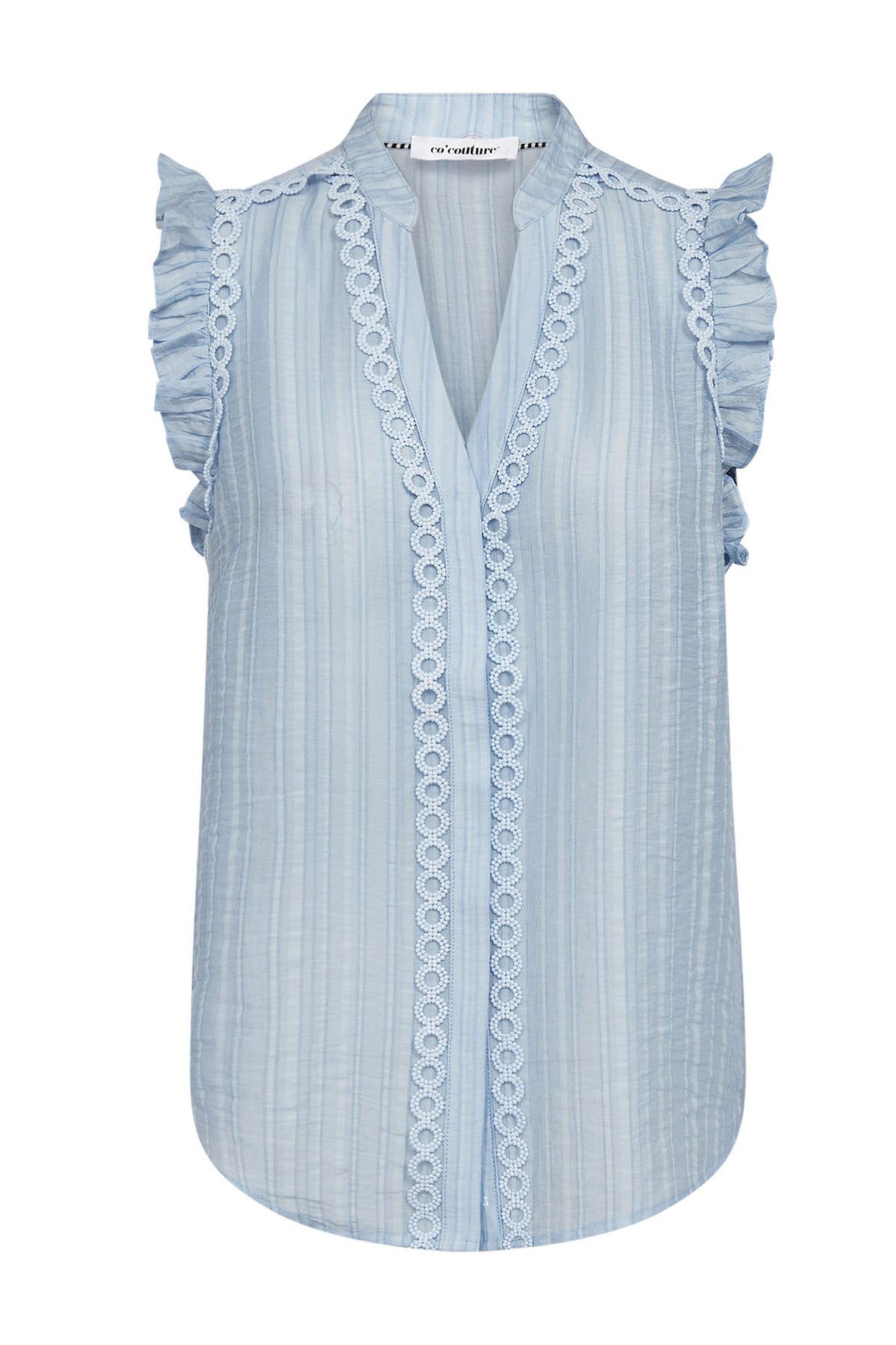 ReggieCC Frill Top 23-Pale Blue - 45120
