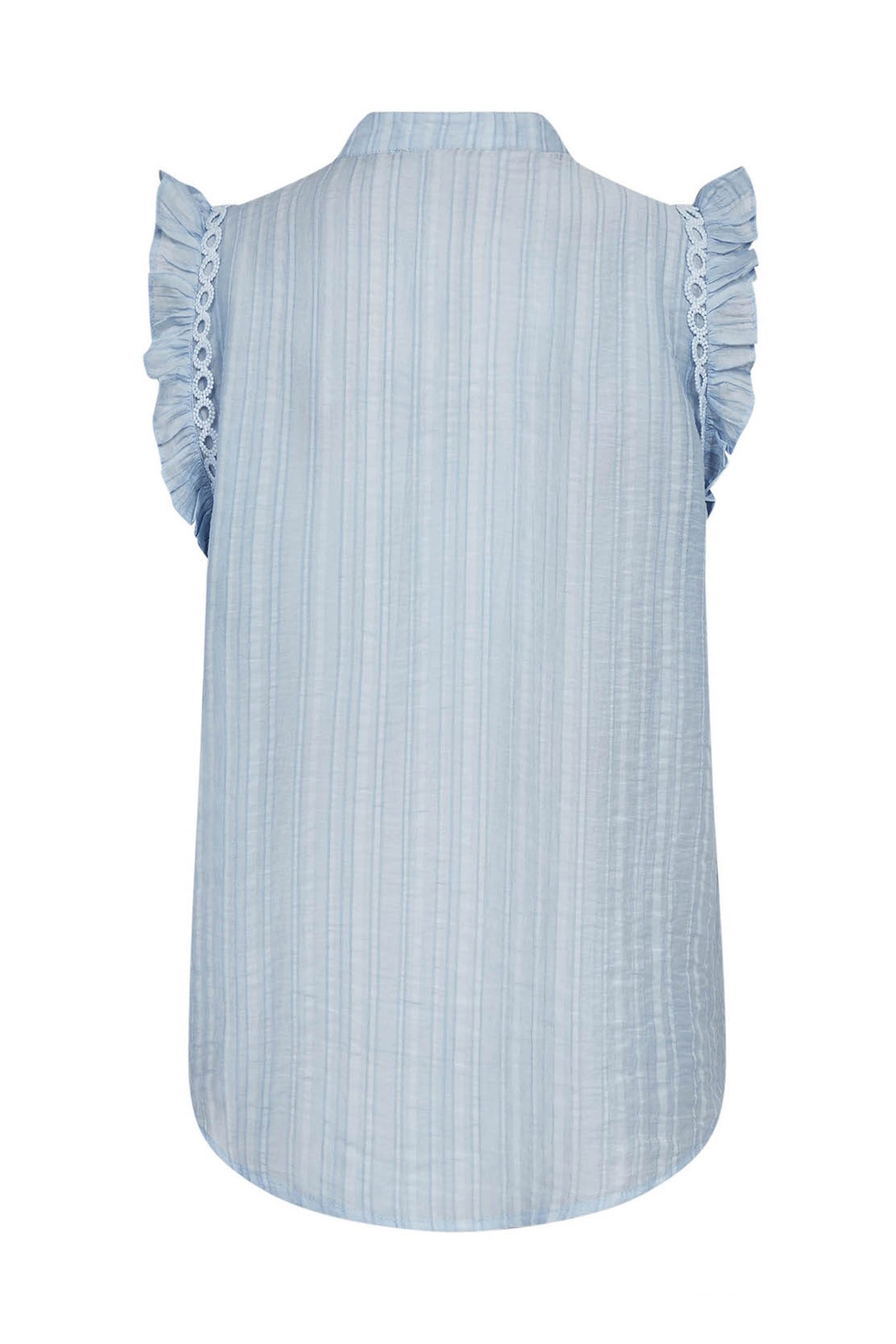 ReggieCC Frill Top 23-Pale Blue - 45120