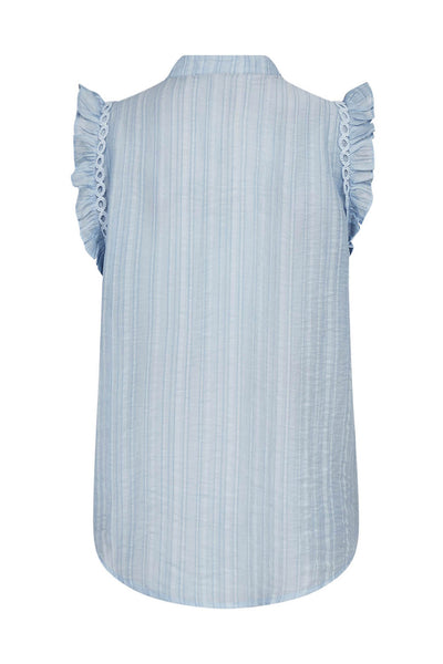 ReggieCC Frill Top 23-Pale Blue - 45120 Thumbnail