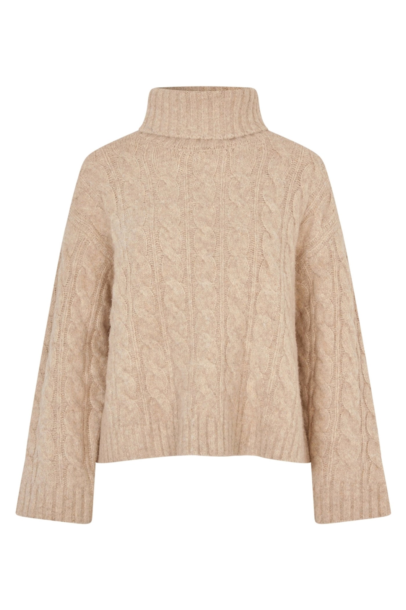 ResnoLL Knit Jumper LS 04 Sand - 25471-5014