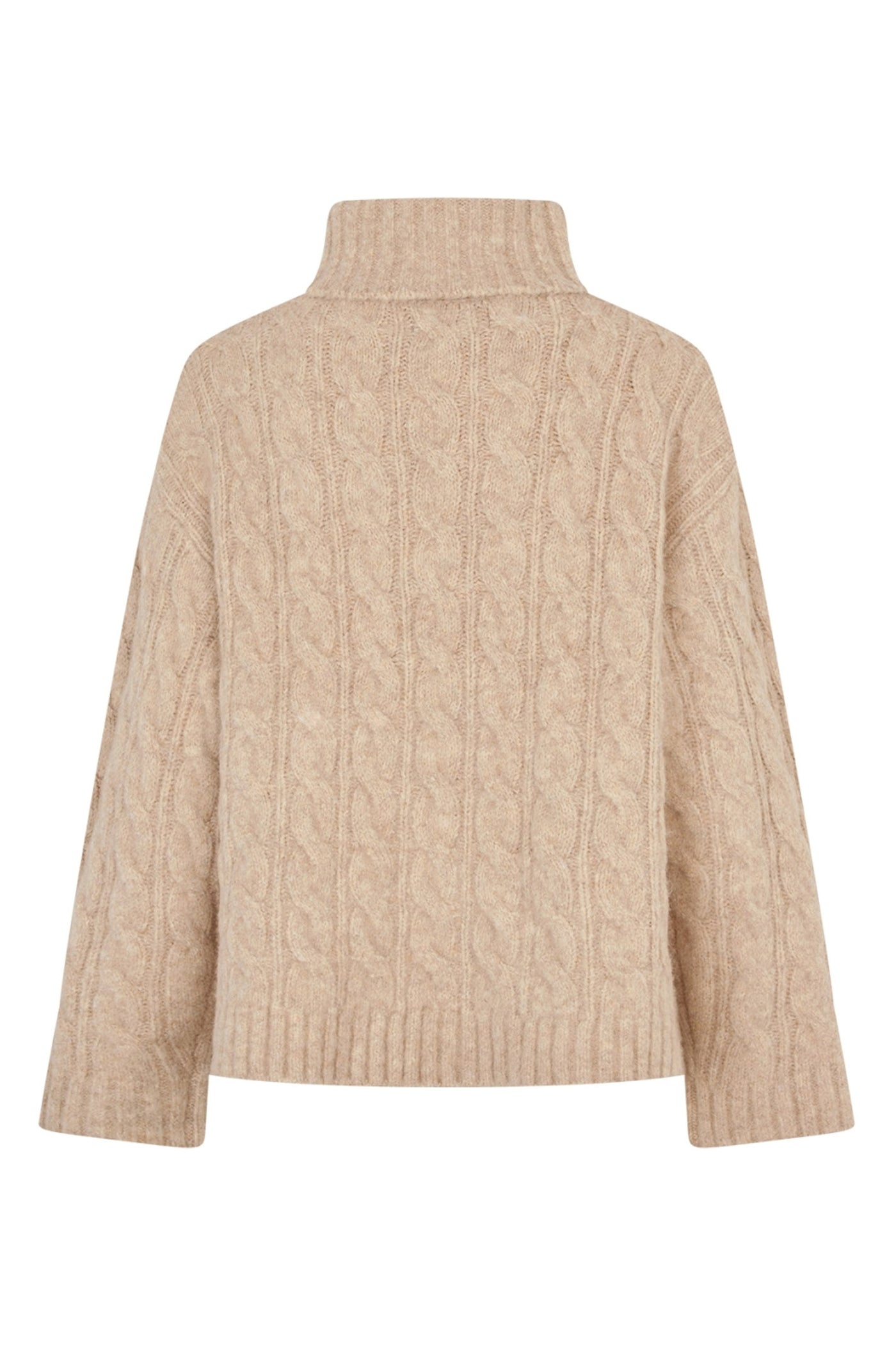 ResnoLL Knit Jumper LS 04 Sand - 25471-5014