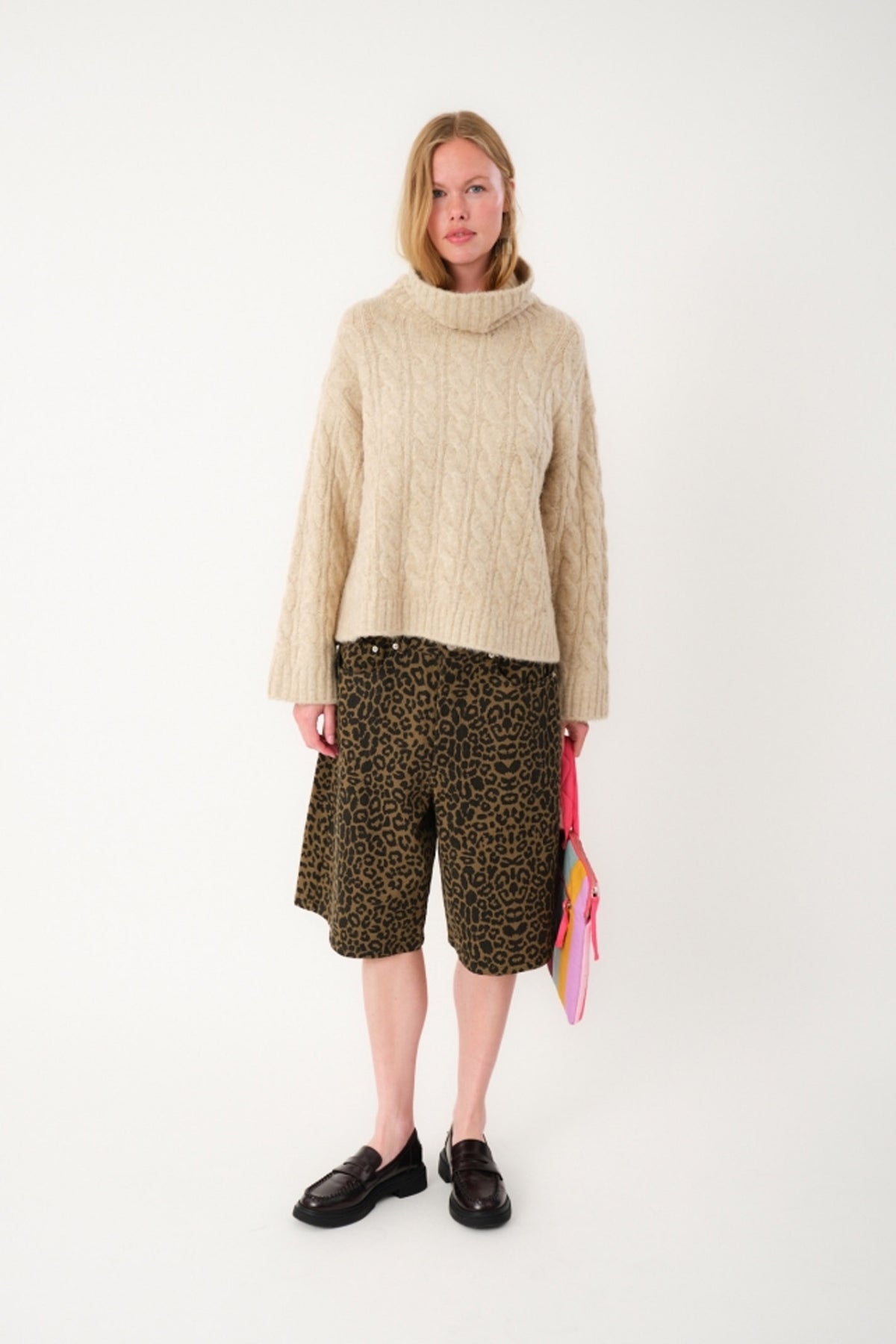 ResnoLL Knit Jumper LS 04 Sand - 25471-5014