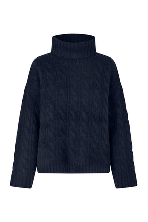 ResnoLL Knit Jumper LS 23 Dark Blue - 25471-5014