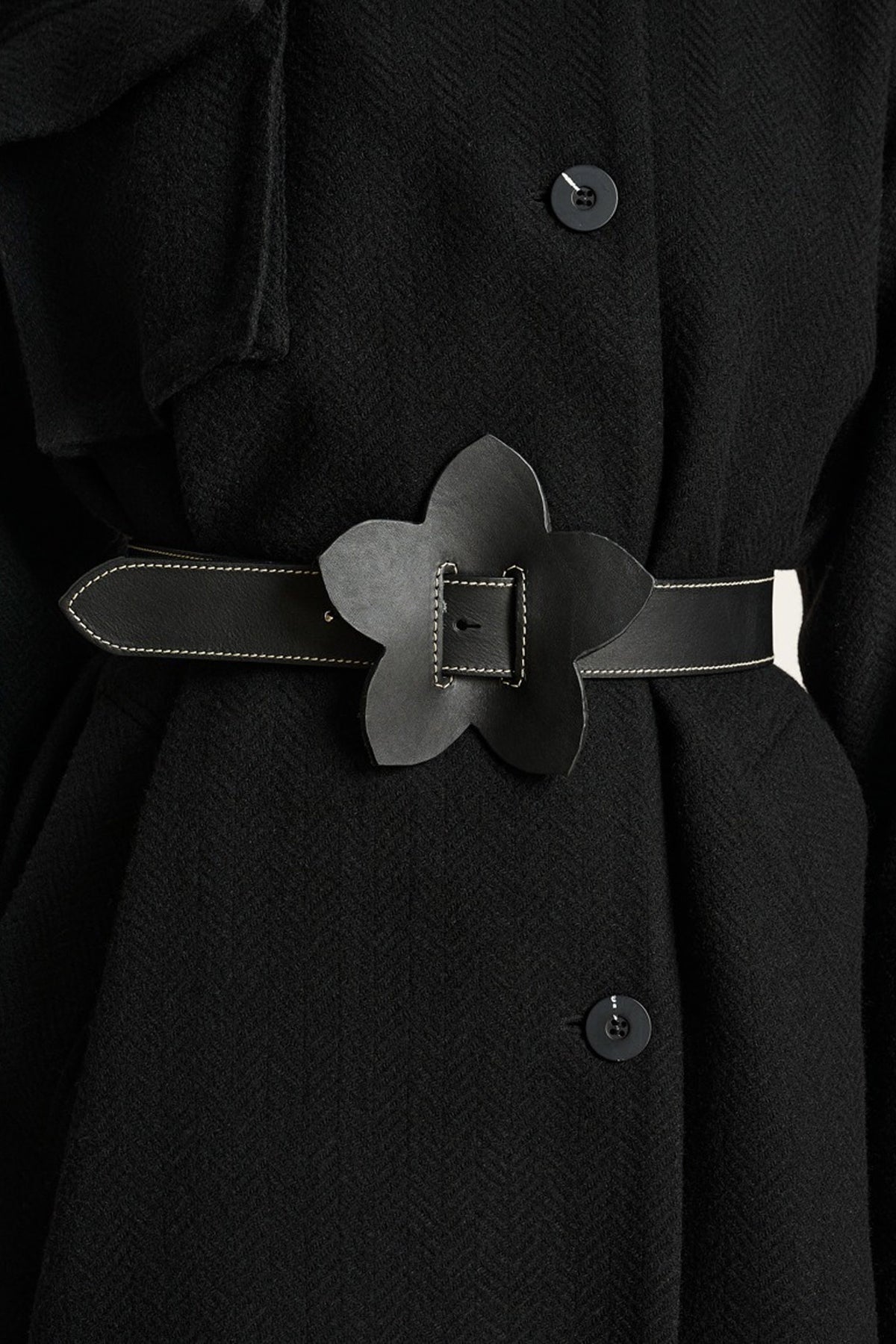 Reza blomsterbælte Black - 266-5126-5906
