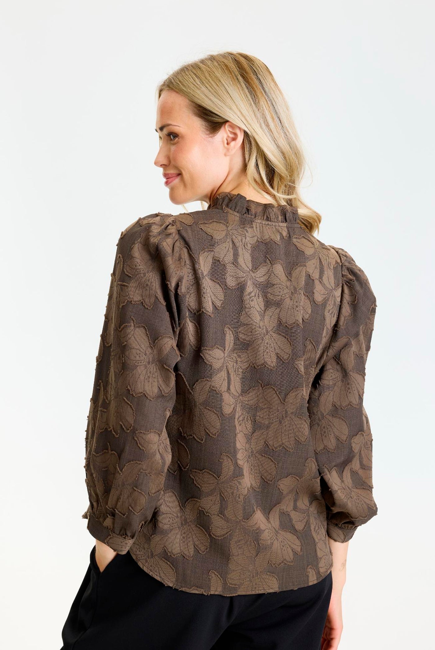 Ginger blouse Brown - 17293