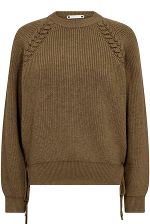 RowCC Braid String Knit 20014-Mink - 500081