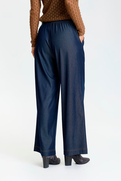 Effi pants DARK BLUE - 17319 Thumbnail