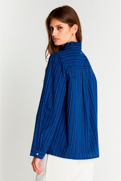 442HMMarisa blouse 25 Cobalt Blue - HM1492 Thumbnail
