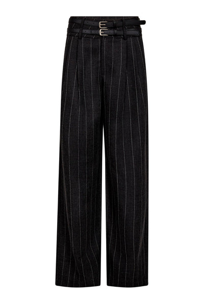Ivanna Belt Pant DARK GREY - HL10831 Thumbnail