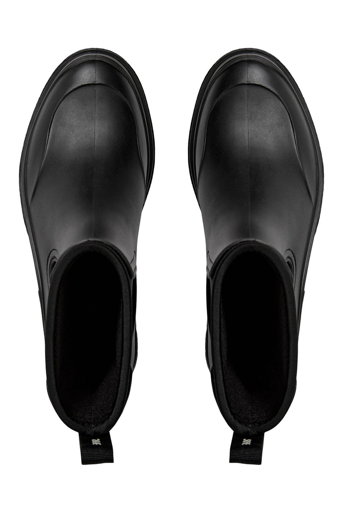 Jodiesw Rubber Boot W. Lining Black - T488