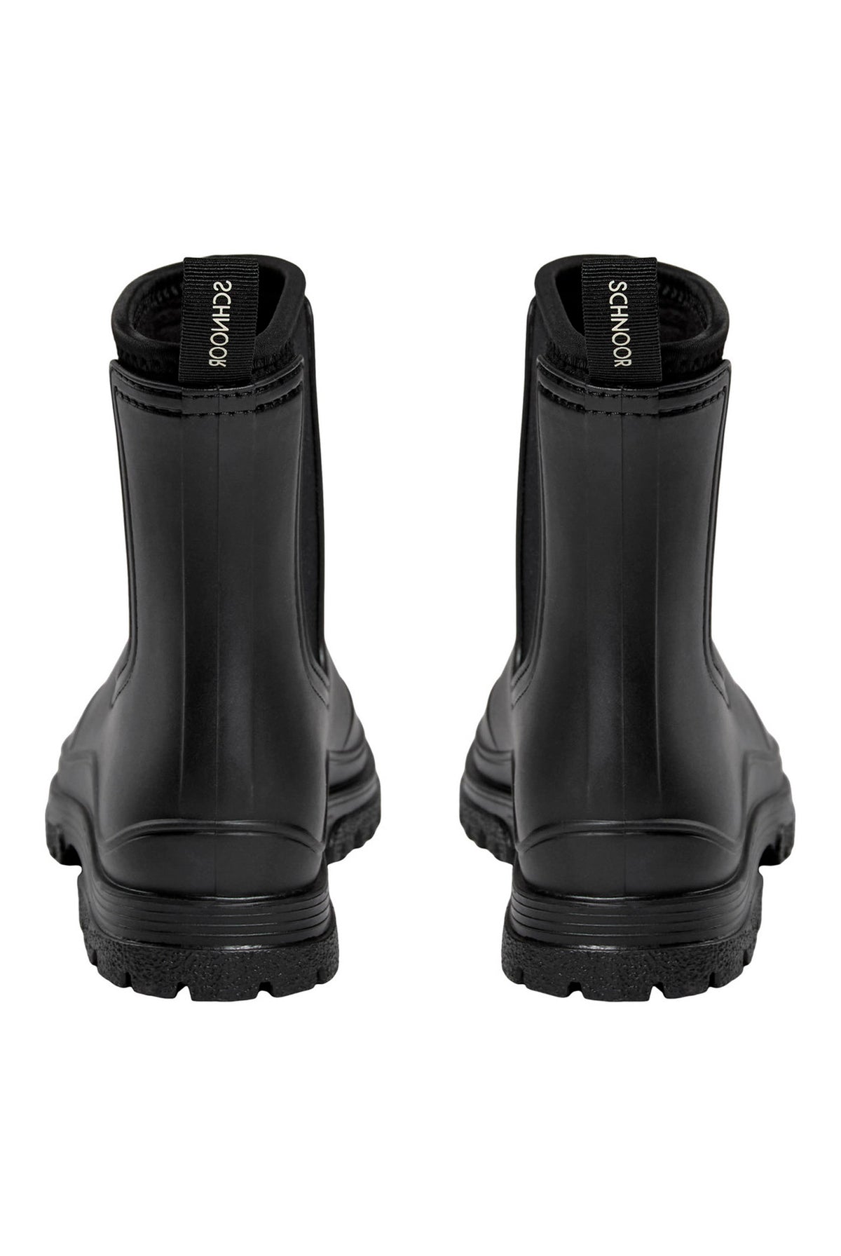 Jodiesw Rubber Boot W. Lining Black - T488