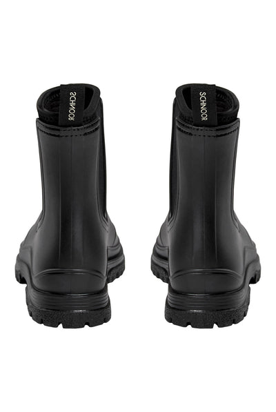 Jodiesw Rubber Boot W. Lining Black - T488 Thumbnail