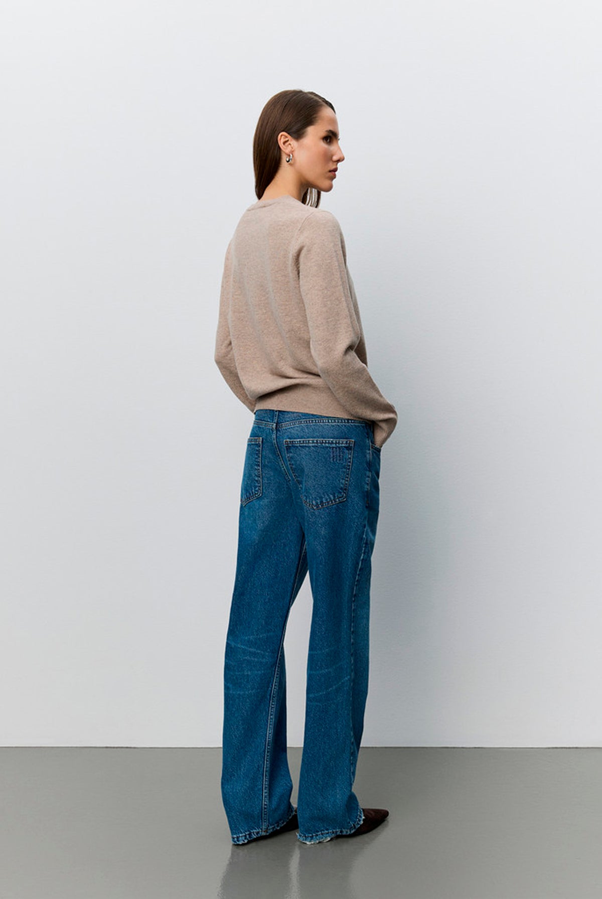 RIOSW MID WAIST JEANS 5055 Denim blue - SNOS720