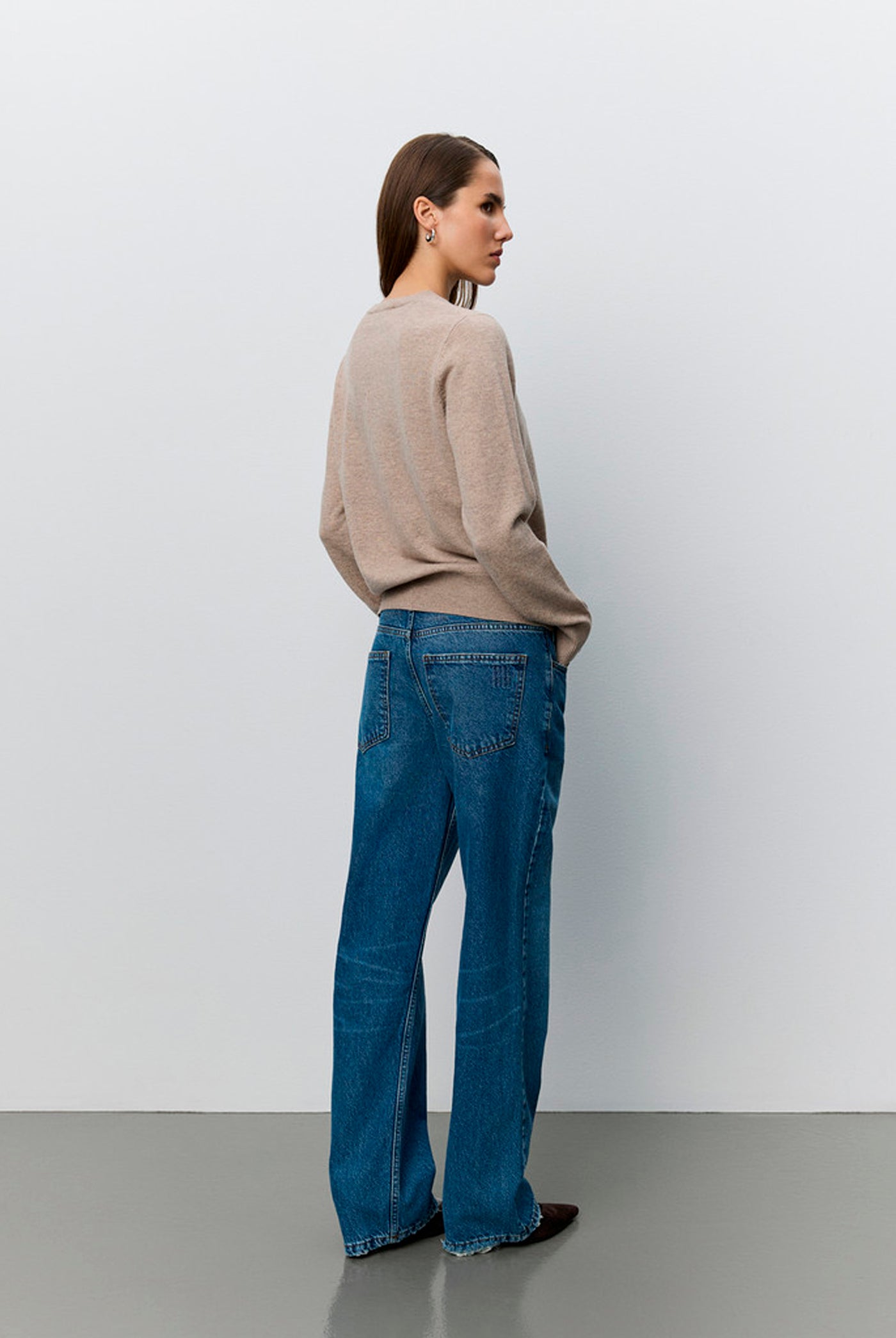 RIOSW MID WAIST JEANS 5055 Denim blue - SNOS720