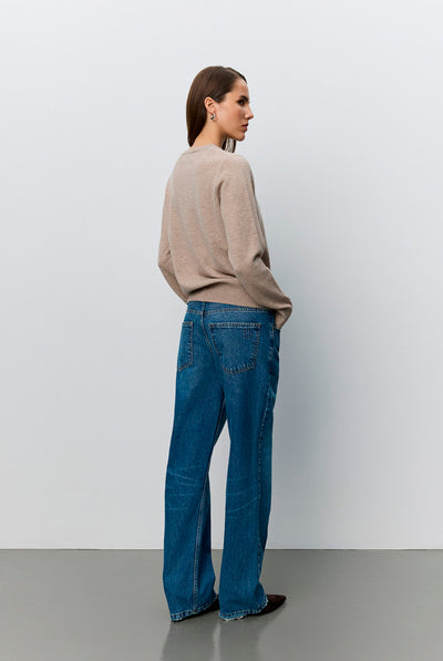 RIOSW MID WAIST JEANS 5055 Denim blue - SNOS720 Thumbnail